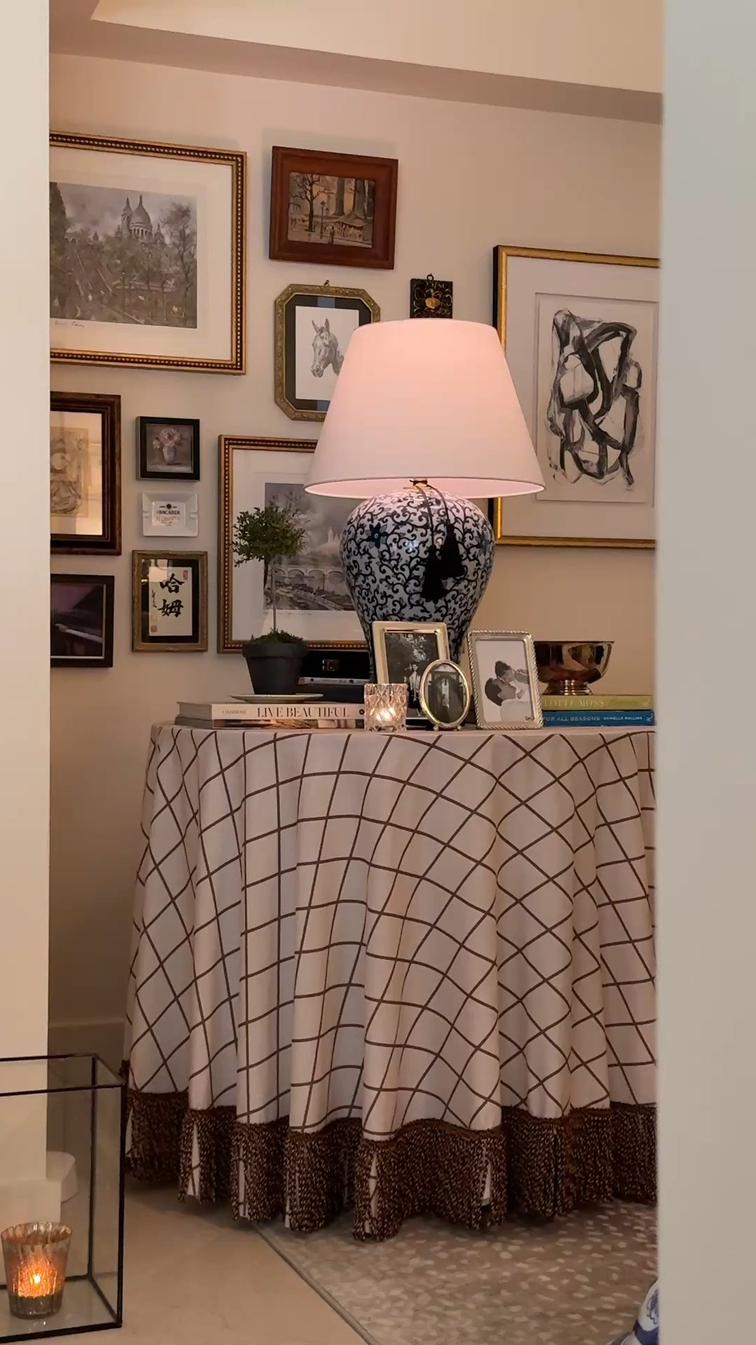 Classic Ralph Lauren table lamps paired with my favorite skirted table base.

Blue & White Table Lamp. Skirted Table. Living Room. Bedroom. Sitting Area. Classic Interior. Pleated Lampshades. LavenderRoseHome

#LTKHome