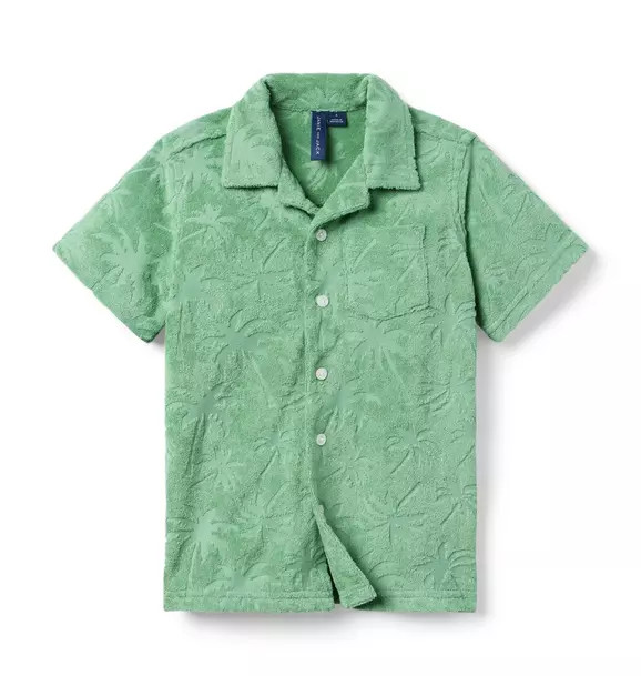 The Terry Cabana Shirt | Janie and Jack