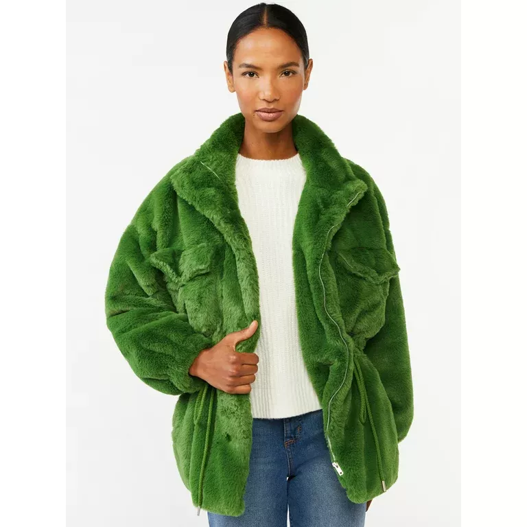 Scoop Women's Faux Fur Oversized … curated on LTK