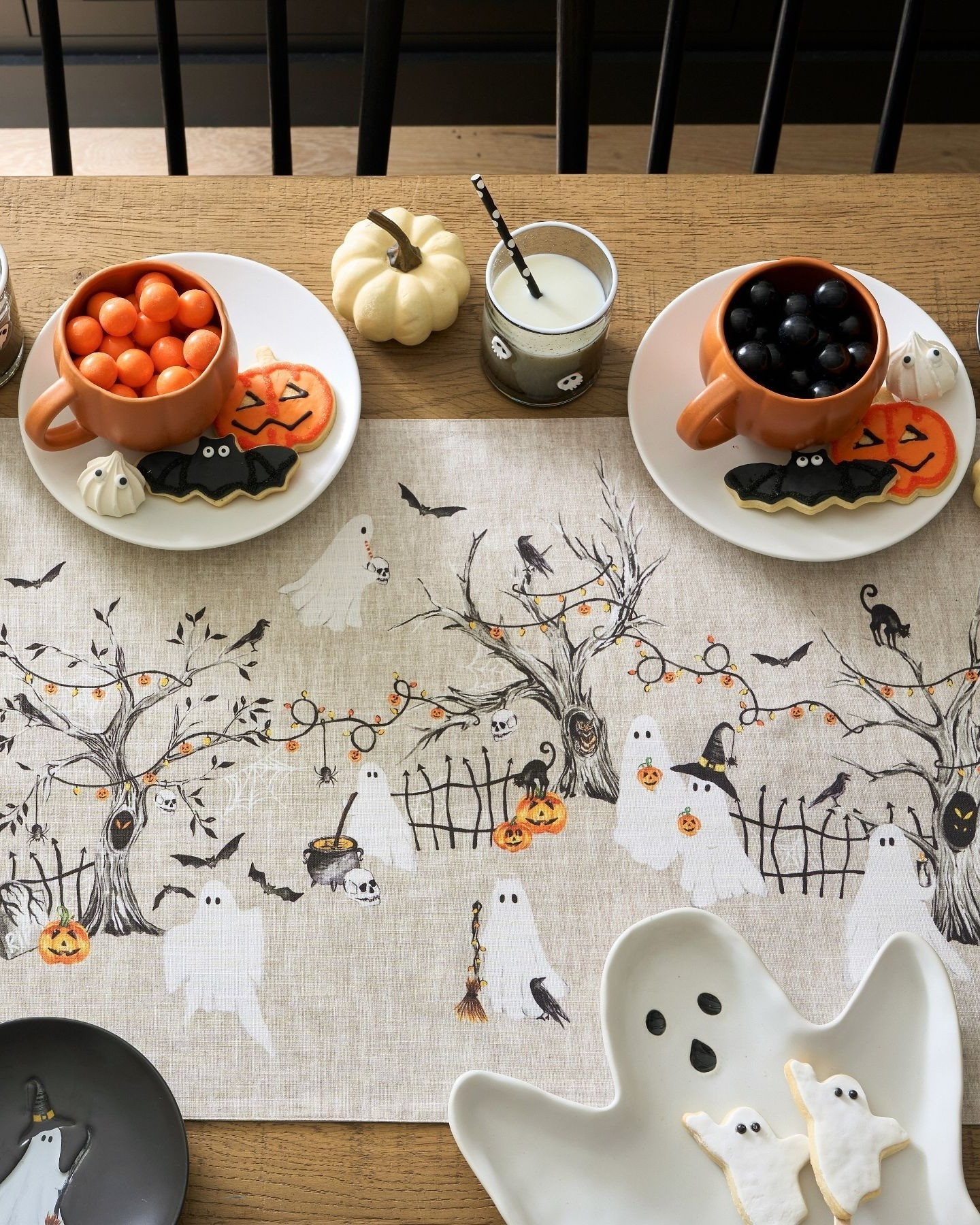 Okay these Halloween tabletop finds are making me want to host a spooky dinner immediately 😂🎃 Pottery Barn has everything from skeleton and ghost serveware to spider glasses, bat accents, Halloween dog pieces, festive plates, bowls, and table runners. I love pieces like these because they do all the decorating for you. Even a simple weeknight dinner feels more festive when the table has a little Halloween personality.

#PotteryBarn #HalloweenHosting #HalloweenTableDecor #HalloweenDinnerware #HalloweenServeware #HalloweenTabletop #HalloweenPartyIdeas #HalloweenTablescape #SpookySeasonDecor #HalloweenBowls #HalloweenPlates #HalloweenGlasses #HalloweenTableRunner #GhostDecor #SkeletonDecor #SpiderDecor #BatDecor #OctoberHome #FallHostingIdeas #HalloweenDecorFinds 

 #LTKSeasonal #LTKHome #LTKSaleAlert