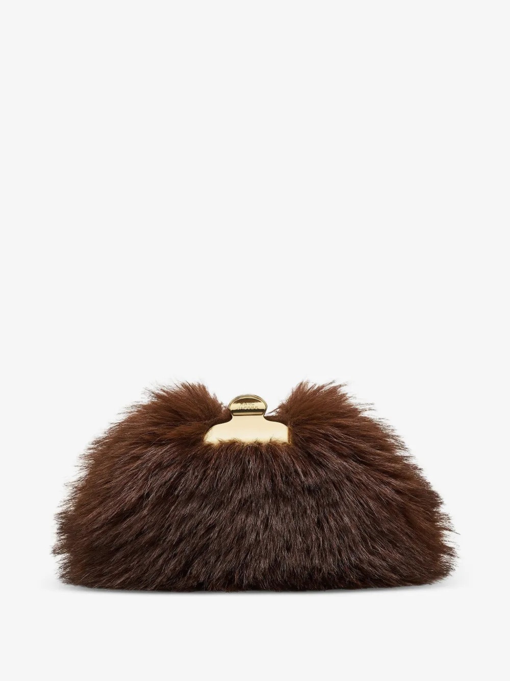Marc Jacobs small Claw Clip clutch bag - Brown | Farfetch Global