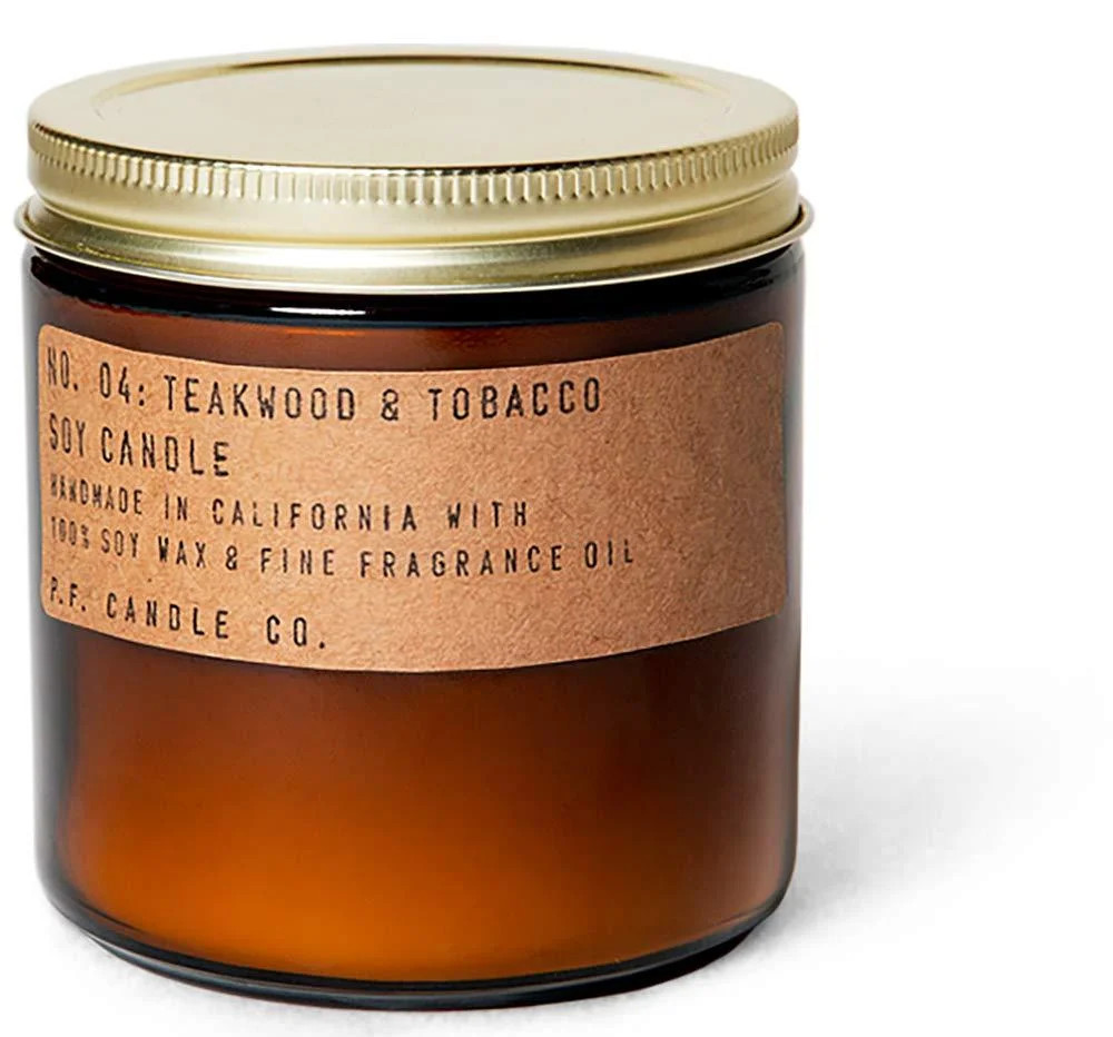 Pf Candle Co, Candle Teakwood and Tobacco 12.5 Ounce - Walmart.com | Walmart (US)