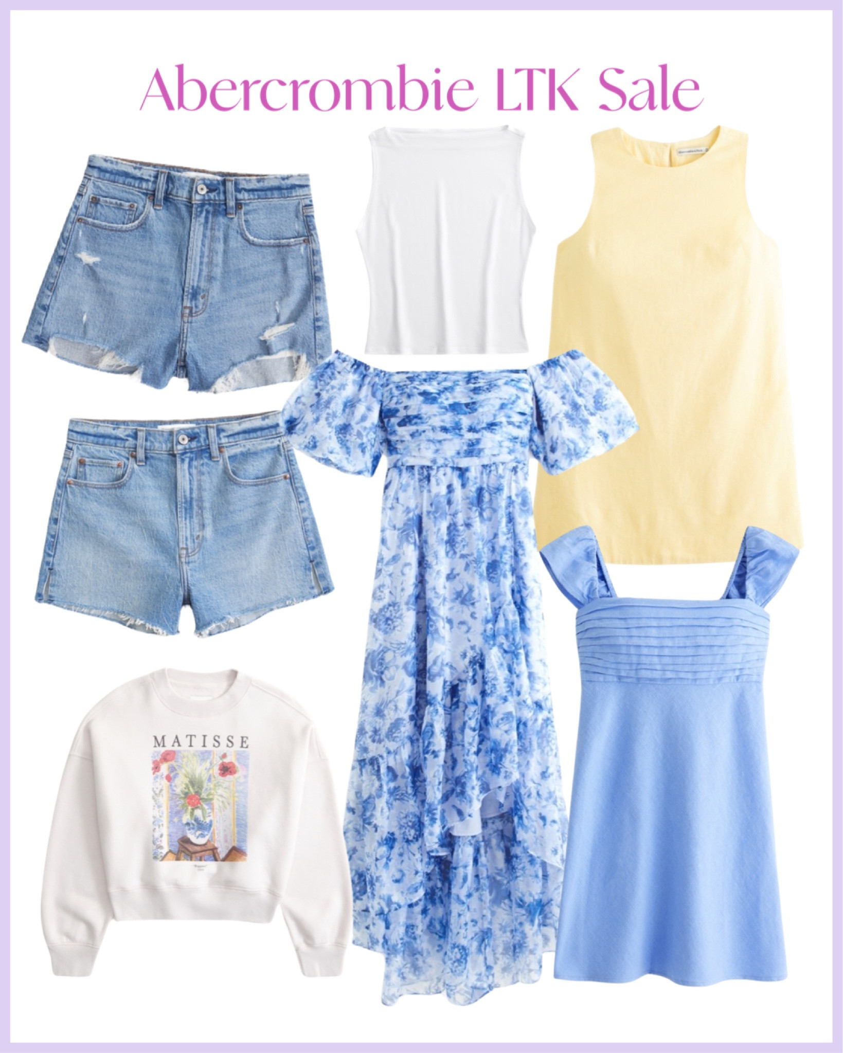 Abercrombie & Fitch spring and summer needs! The high neck linen dress is amazing 

#LTKSpringSale #LTKSeasonal #LTKsalealert