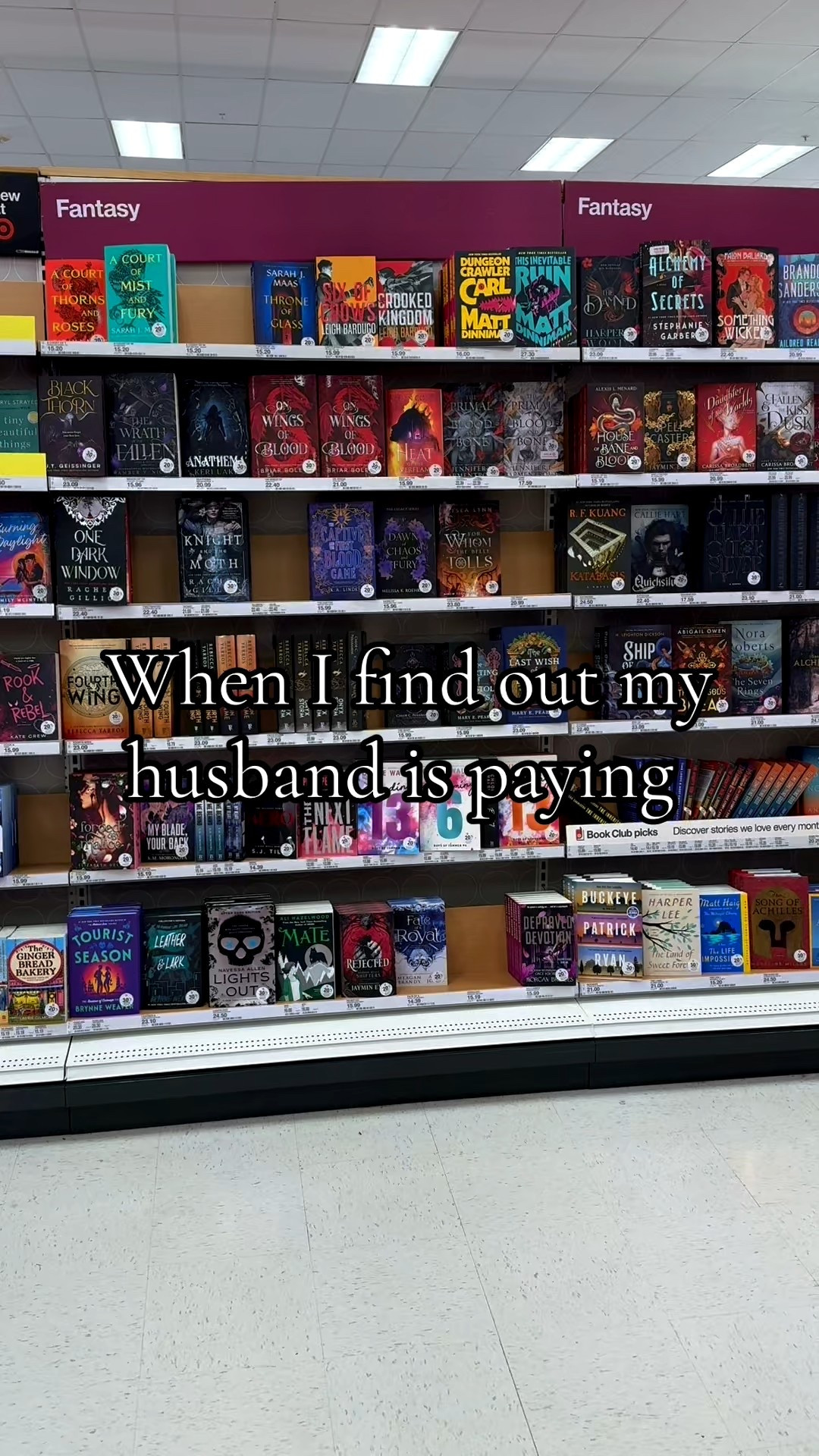 Me when I find out Target has their book BOGO 50% off! 

#LTKdayinmylife #LTKstorytime #LTKSaleAlert