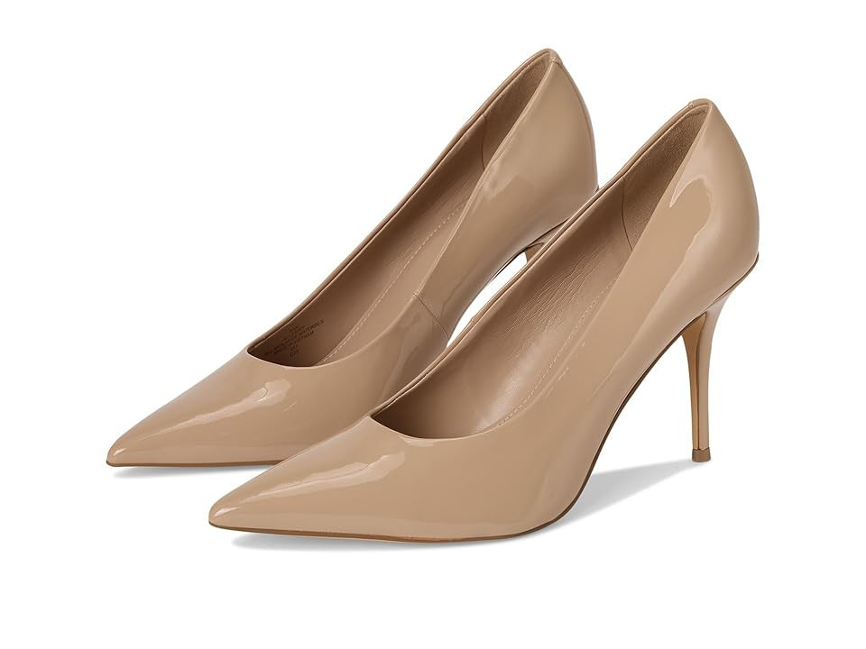 Calvin Klein Leciey Women's Shoes Taupe Patent : 9.5 M, Synthetic | Zappos