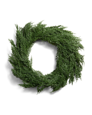 26in Led Real Touch Pine Wreath | TJ Maxx