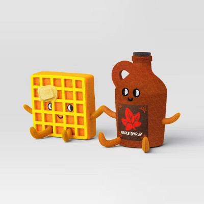 Christmas Felt Duo Figural Waffle and Maple Syrup - Wondershop™ | Target