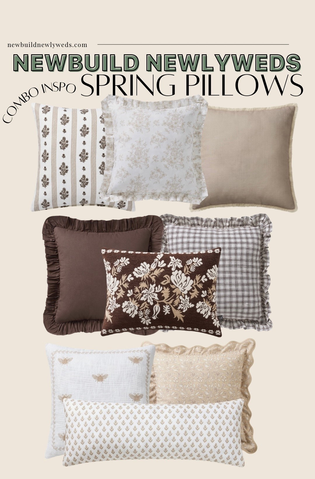 Spring pillow combo inspo with My Texas House from Walmart! 

#LTKHome
