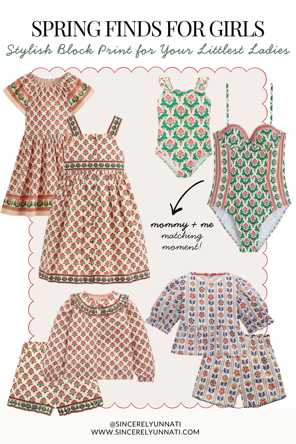 The cutest block print finds for spring 🤍✨Sweet, Indian-inspired styles for your little girls. Perfect for summer parties, weddings, family photos, or any special moment. Also love the block print mommy and me swim moment! 

#girlsfashion #kidsstyle #momfinds #springstylekids #toddlerstyle #kidstyleinspo.  

 #LTKootd #LTKBaby #LTKKids