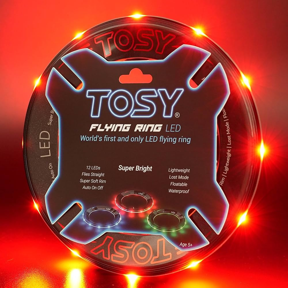 TOSY Flying Ring - 16 Million Color RGB or 12 LEDs, Super Bright, Lost Mode, Auto Light Up, Safe ... | Amazon (US)