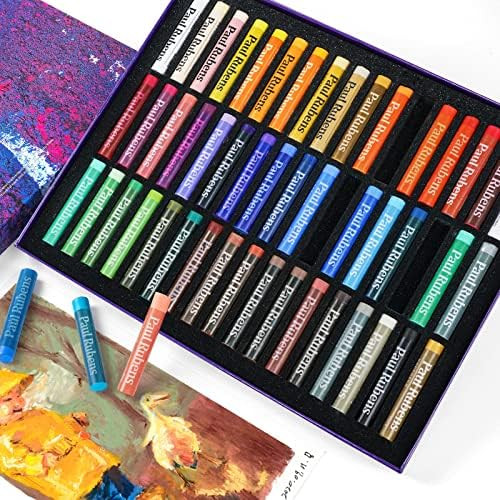 Paul Rubens Oil Pastels, 50 Colors Artist Soft Oil Pastels Vibrant and Creamy, Suitable for Artists, | Amazon (US)
