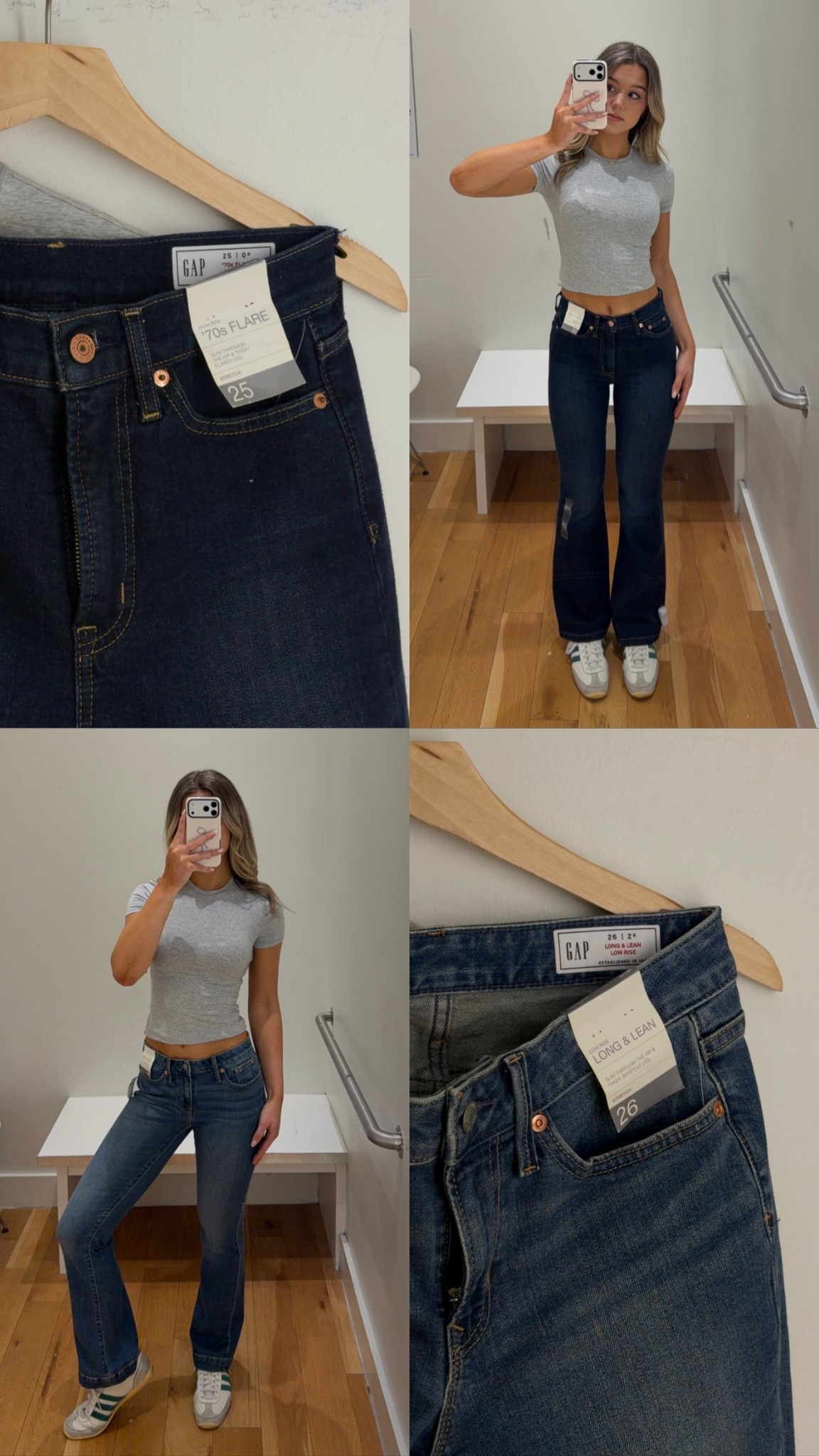try on of 3 @GAP jeans styles 👖🩵 Shop The GapJeans Event 20-40% off Jeans Online now through 2/9. Use code WHITNEY15 for 15% extra off! 
@gap #howyouweargap #gappartner