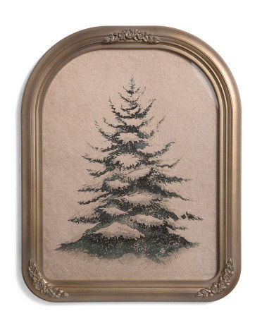 20x25 Tree Snow Arch Wall Art | TJ Maxx