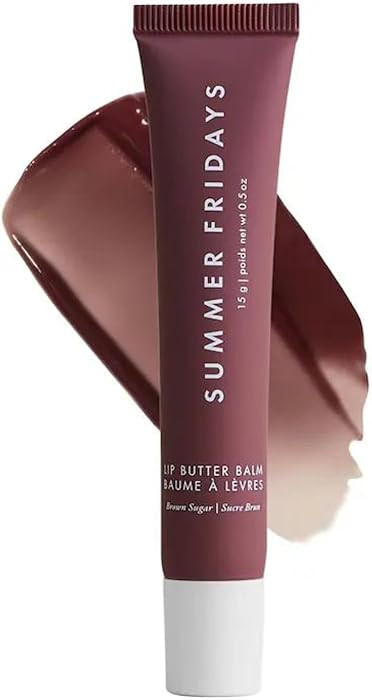 Summer Fridays Tinted Lip Butter Balm Vegan Lip Balm Sheer-Tinted, Brown Sugar, .5 Oz
        Con... | Amazon (US)