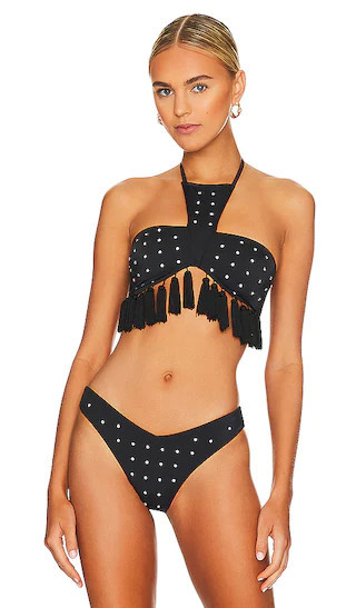 Quartz Crystal Top in Black | Summer Spring Music Festival Outfit Coachella Outfit Coachella 2023 | Revolve Clothing (Global)