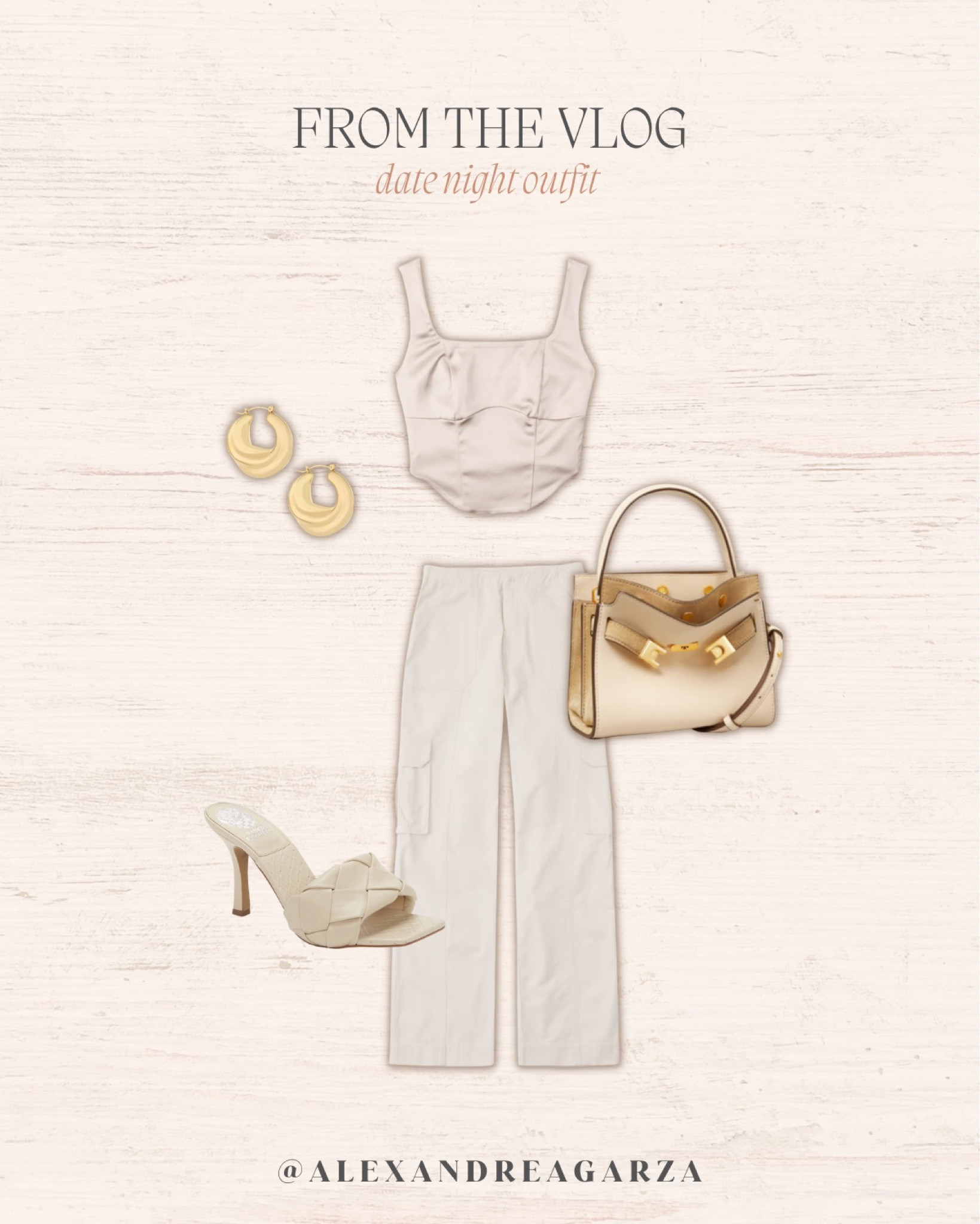 Date night outfit inspo! 

Date night, cargo pants, silk top, heels, bag, Tory Burch, gold jewelry, outfit inspo, tank, Alex Garza, Alexandrea Garza 



#LTKshoecrush #LTKunder100 #LTKFind