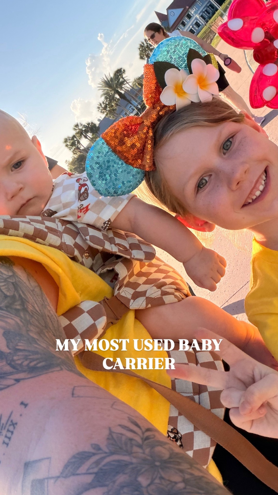 If you’re going to Disney with a baby, a good baby carrier is an absolute must 👶🏰

This has easily been my most used baby carrier, especially for busy park days when the stroller isn’t convenient or when baby just wants to be close. It’s lightweight, comfortable, and made walking through the parks so much easier.

We used it for:
• waiting in ride lines
• navigating crowded areas
• quick rides where strollers have to be parked
• keeping baby comfortable during long Disney days

If you’re planning Disney World with a baby, this is one of those baby travel essentials I would absolutely pack again.

I linked the baby carrier we used if you’re prepping for a trip with little ones.

✨ Save this for your Disney packing list!

#babycarrier
#babywearing
#disneywithbaby
#disneywithkids
#momtravelhacks
#babytravel
#travelwithbaby
#babyessentials
#disneyworldtips
#waltdisneyworld
#familytravel
#momlife


#LTKKids #LTKBaby #LTKTravel