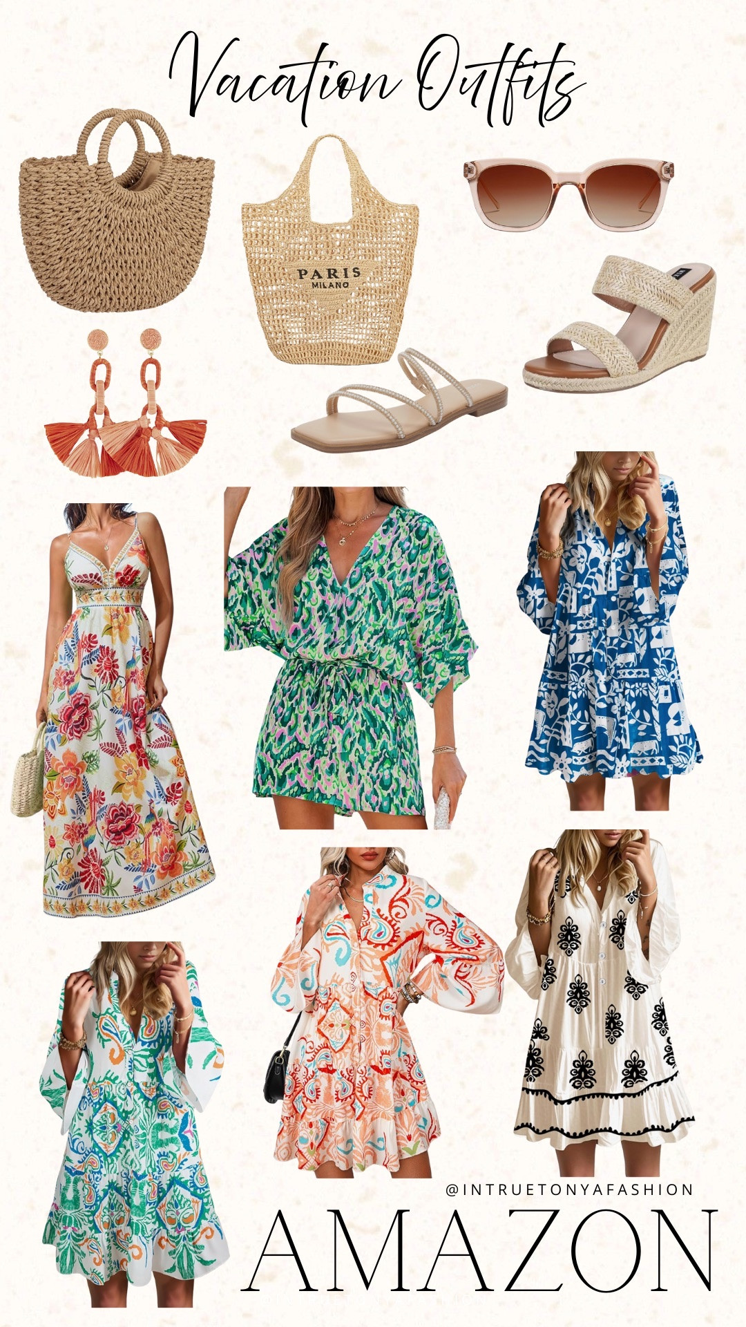 Vacation outfits from amazon 






Spring break vacation, spring break clothes, vacation outfits, tropical outfits, beach outfits, beach clothes, resort wear, cruise outfits, travel outfits 

#LTKTravel #LTKSeasonal #LTKSaleAlert