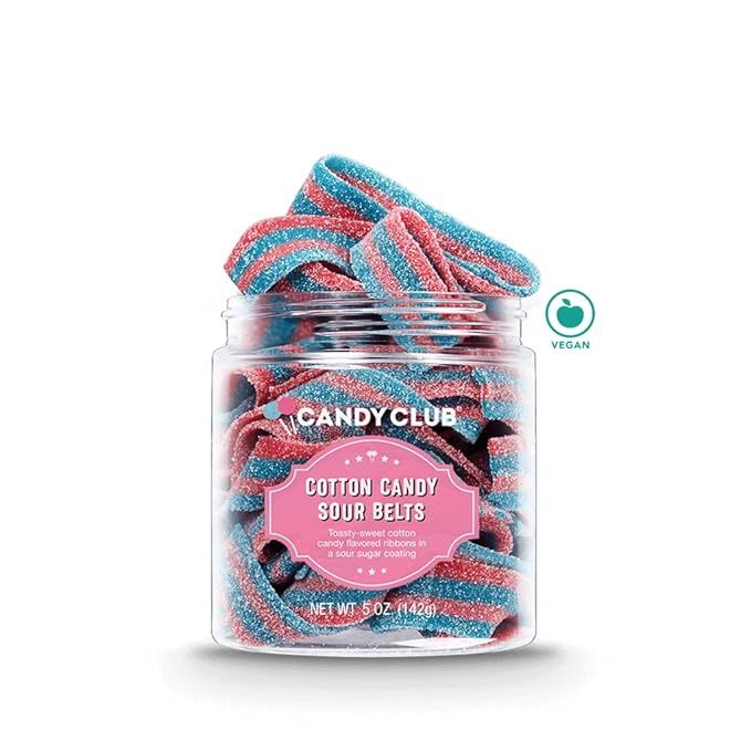 Amazon.com : Candy Club Cotton Candy Belts 5oz.- For Parties, Weddings, etc, 5 Ounces : Grocery &... | Amazon (US)