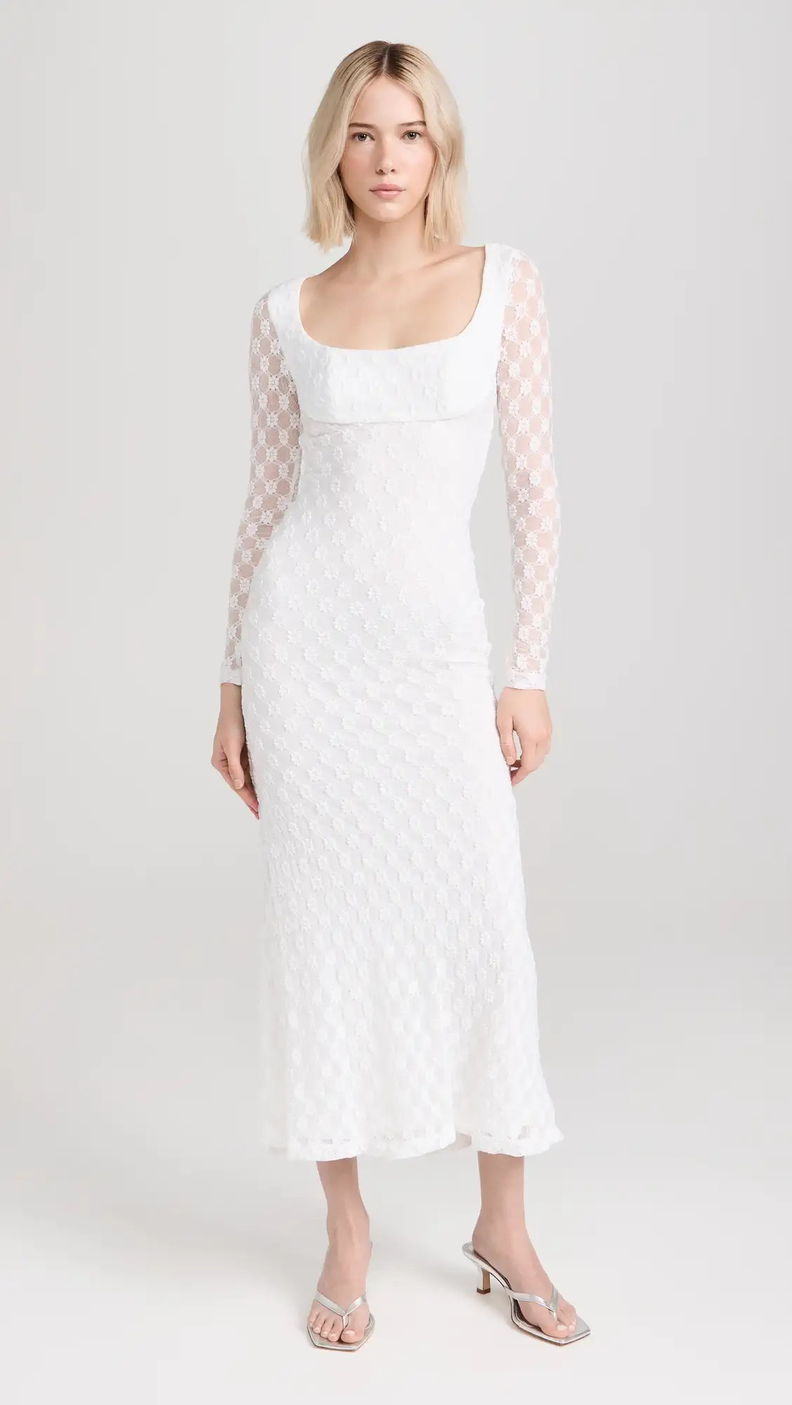 BARDOT Adoni Lace Midi Dress | Shopbop | Shopbop