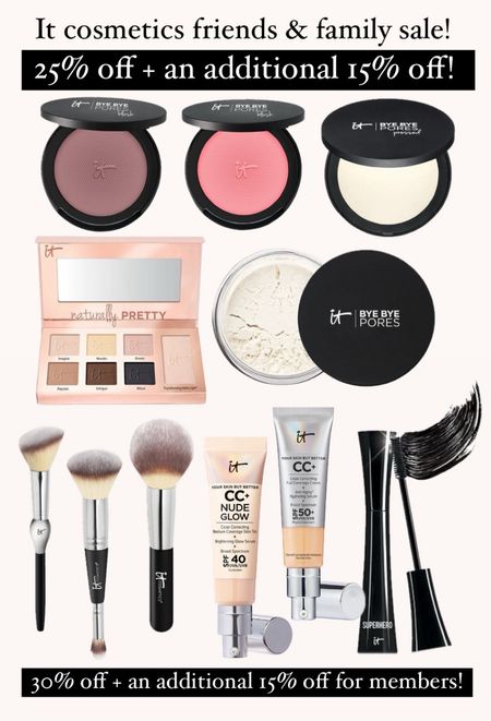 It cosmetics friends and family sale! These are all of my favorites! 

#LTKbeauty