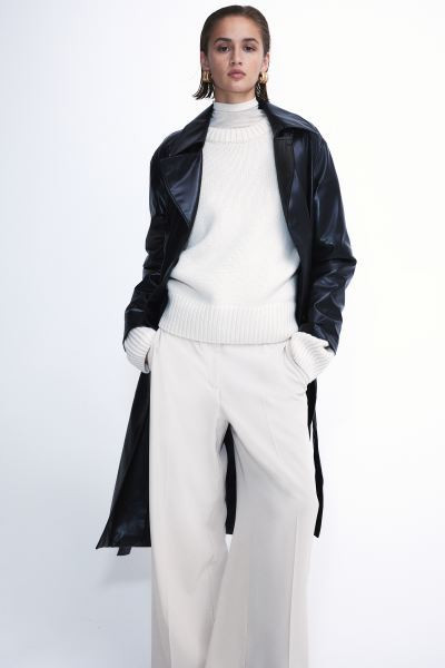 Pantalón amplio - Marrón - MUJER | H&M ES | H&M (FR, IT, ES, PT, BE)