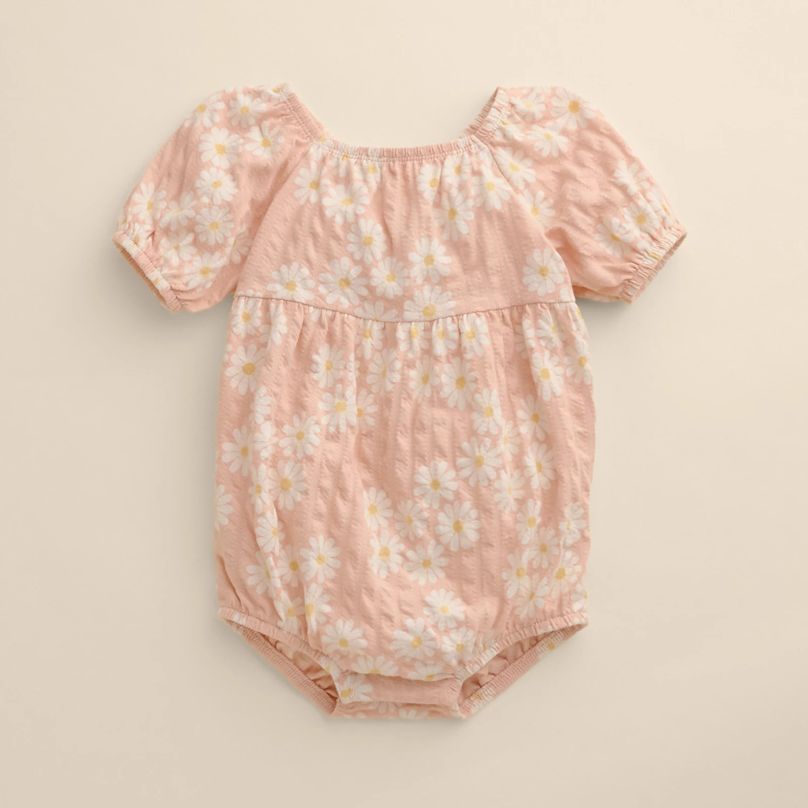 Baby Girl Little Co. by Lauren Conrad Puff Sleeve Bubble Bodysuit | Kohl's