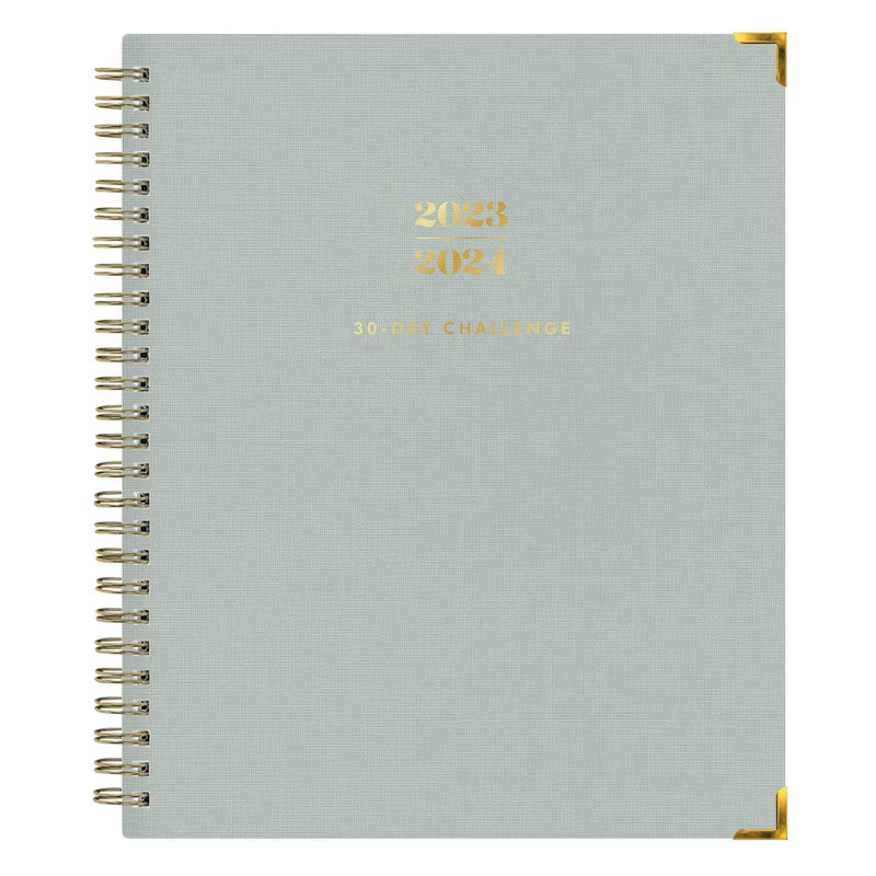 The Everygirl x Day Designer 2023-24 Academic Planner 30 Day Challenge Bookcloth Hard Cover 7"x9"... | Target