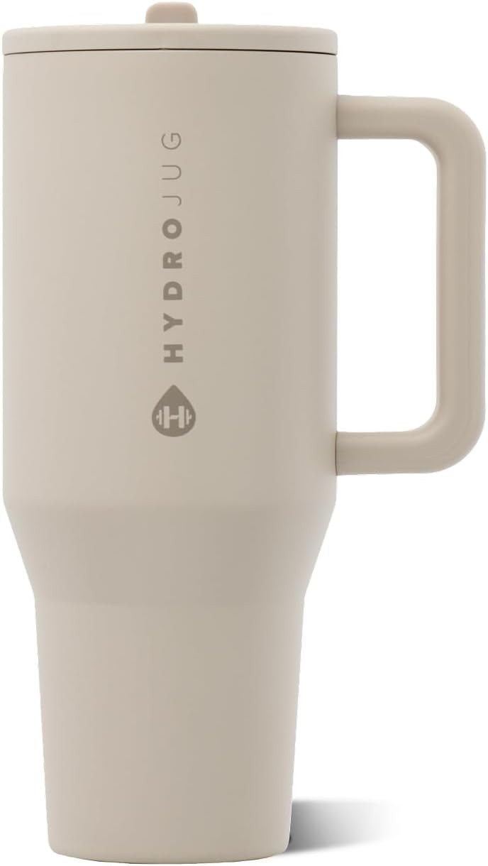 HydroJug Traveler 32oz, Insulated Water Bottle with Handle, Dune | Amazon (US)