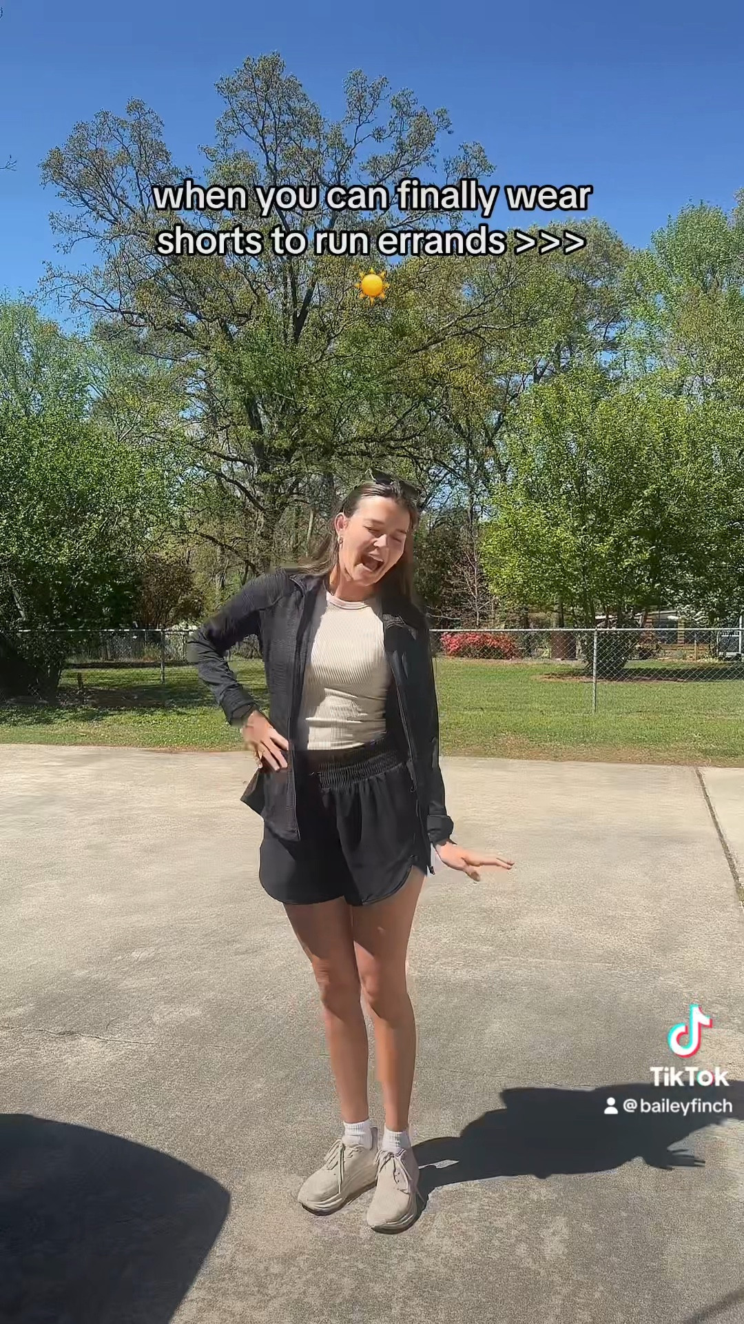 tank top - M 
shorts - M 
I’m 5’9 & they are both perfect fits for me!!! ☀️☀️☀️

#LTKActive #LTKVideo #LTKSeasonal