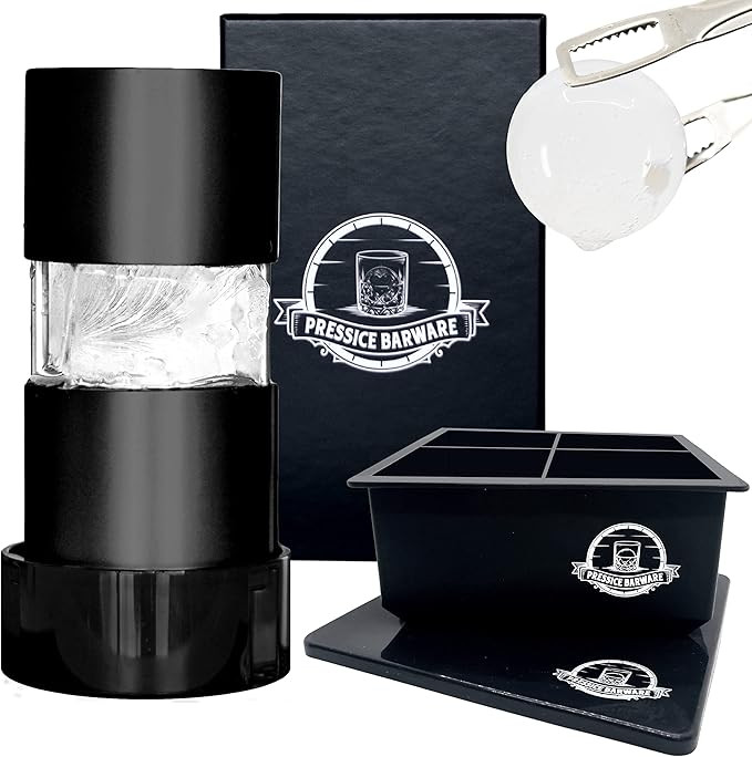 Ice Ball Press – Aluminum Ice Press for Father's Day Gift – Create Effortless Large Spheres ... | Amazon (US)