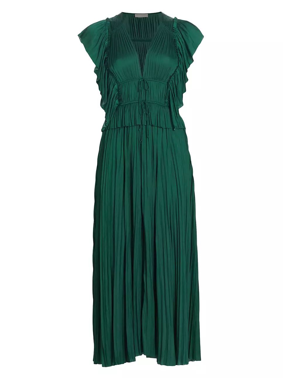 Letty Pleated Midi Dress | Saks Fifth Avenue