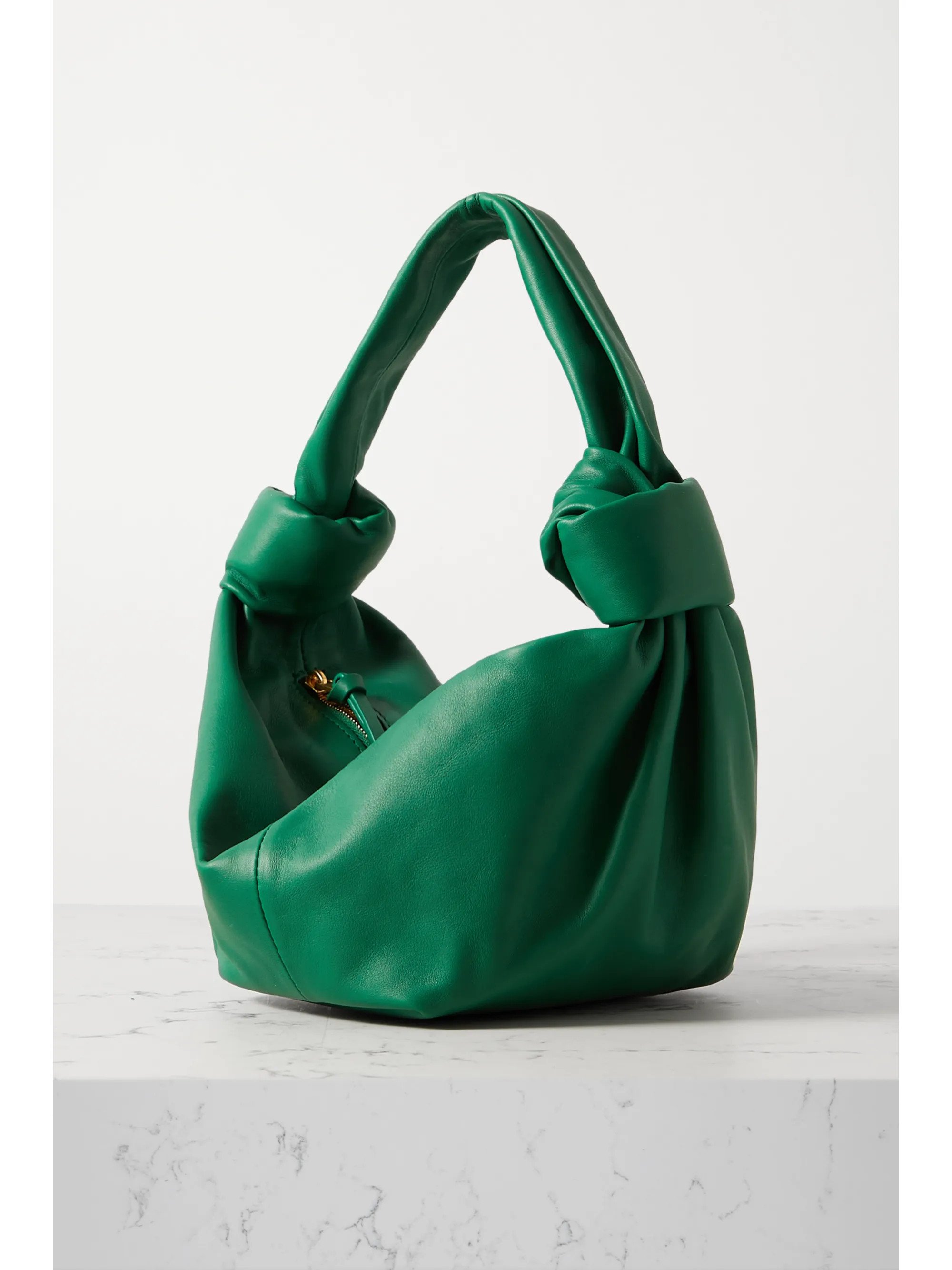 Mini knotted leather tote | NET-A-PORTER (US)