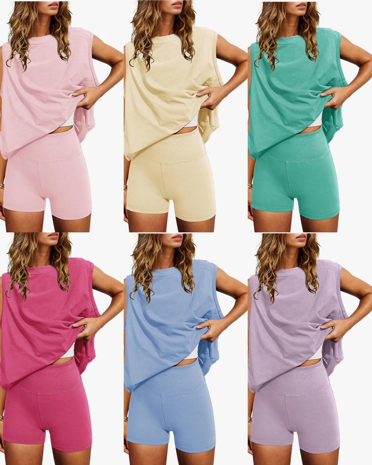 So many HOC summer colors in this set, this isn’t even all of them! Check the link for more! 

#LTKStyleTip #LTKActive #LTKSeasonal