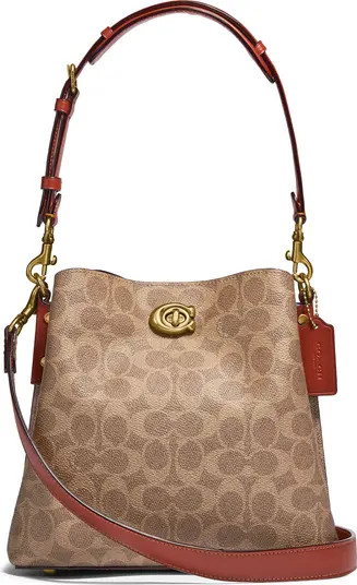 Willow Signature Coated Canvas Shoulder Bag | Nordstrom