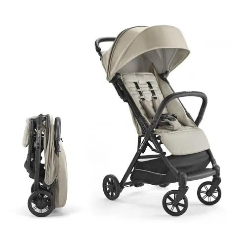 Inglesina Quid Stroller Ultra Compact Lightweight Travel Stroller - Alpaca Beige | REBEL (formerly Rebelstork)