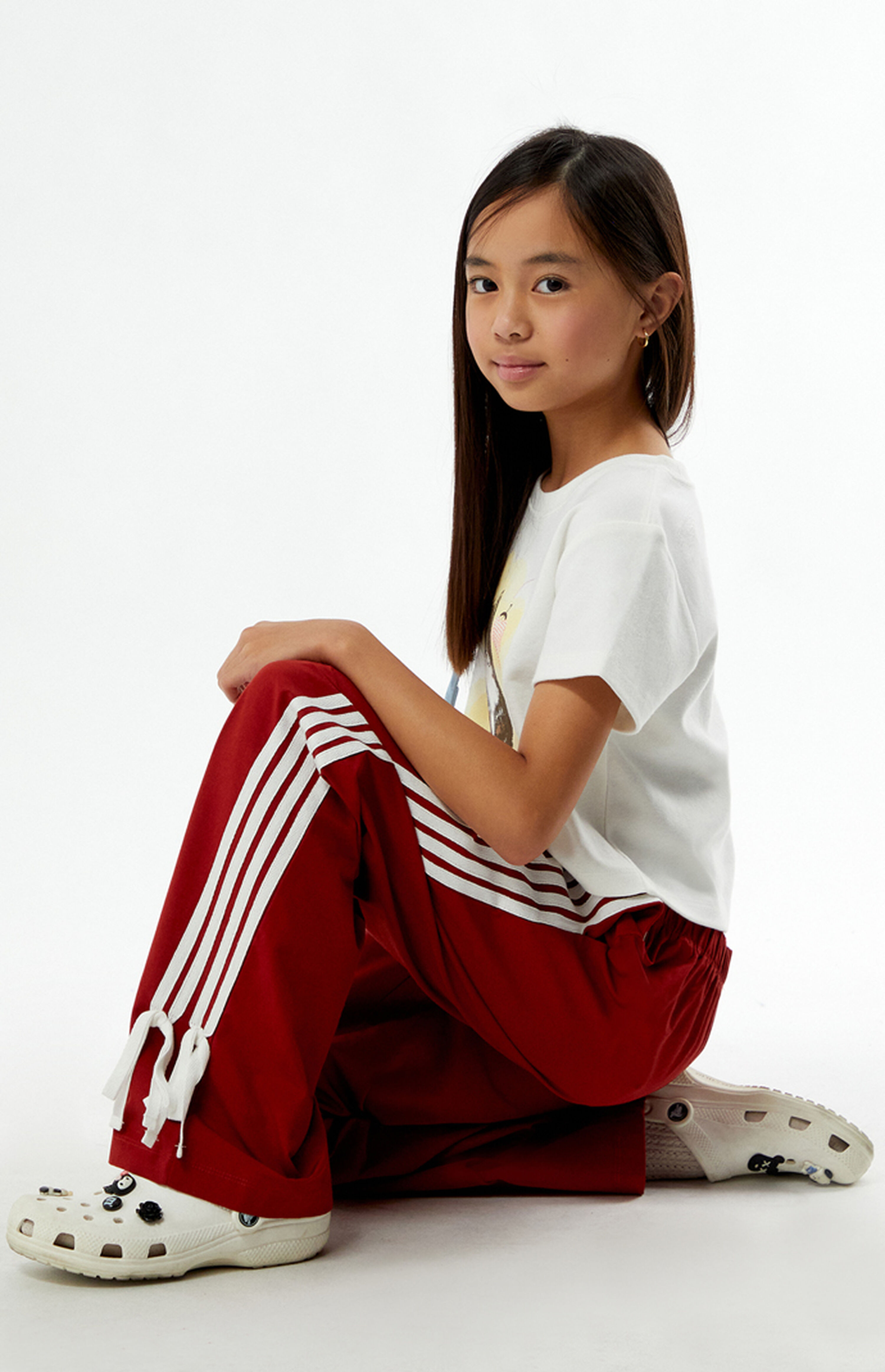 Pacsun Kids Red Bow Track Pants | PacSun