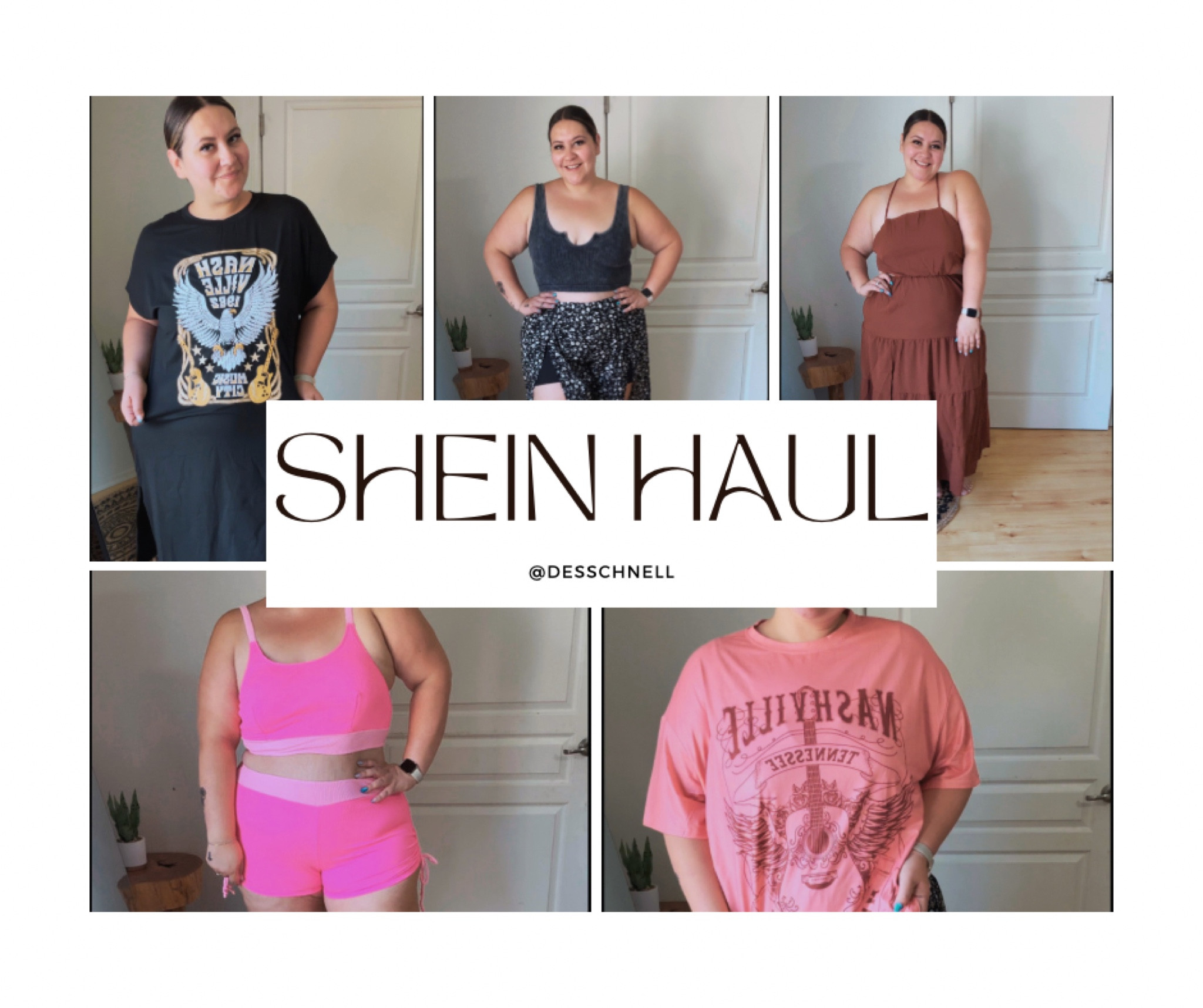 SHEIN EZwear Plus Colorblock Drop … curated on LTK