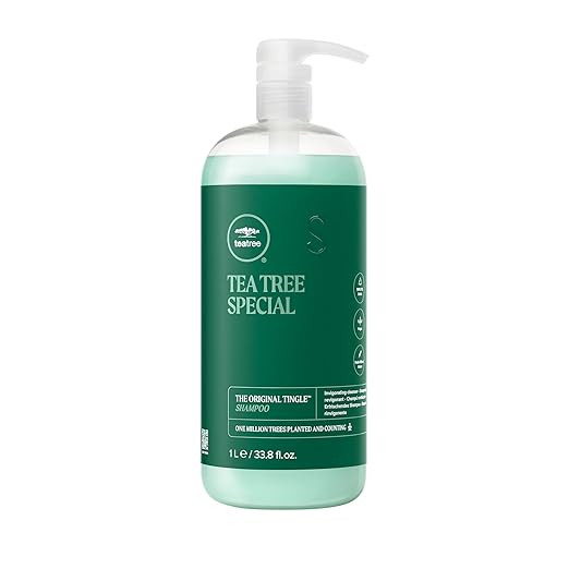 Tea Tree Special Shampoo, Deep Cleans, Refreshes Scalp, For All Hair Types, Especially Oily Hair | Amazon (US)