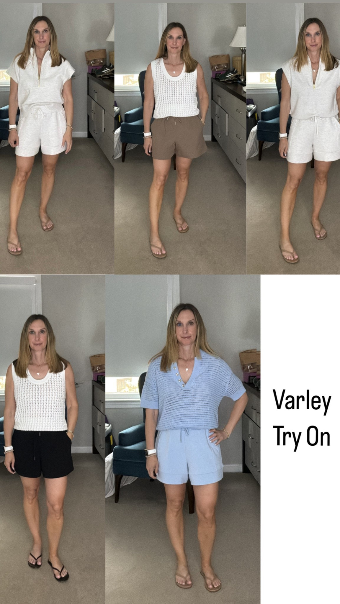 Varley try on
Wearing XS in all shorts
Some of the tops are XS some are xxs
