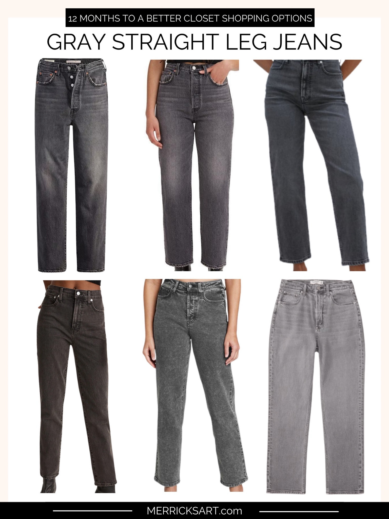 Gray straight leg jeans closet staples

#LTKSeasonal #LTKstyletip
