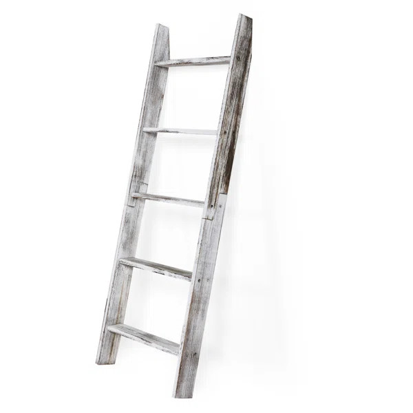 137'' Tall Wooden Blanket Ladder | Wayfair North America