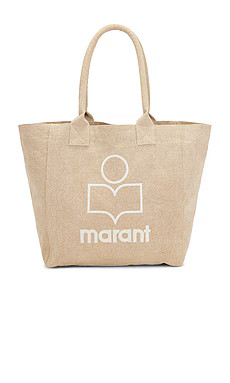 Isabel Marant Small Yenky Tote in Beige from Revolve.com | Revolve Clothing (Global)