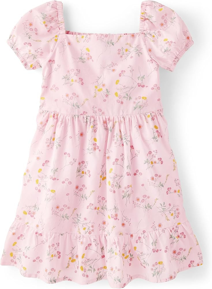 Gymboree Girls' and Toddler Short Sleeve Casual Spring Dresses | Amazon (US)