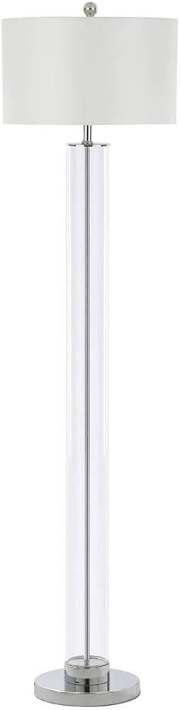 SAFAVIEH FLL4017A Lighting Collection Lovato 64" Clear Floor Lamp | Amazon (US)