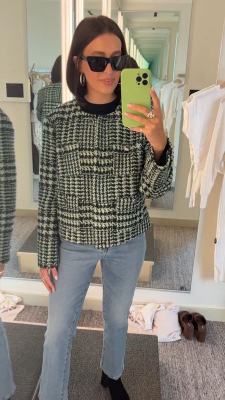 Love this houndstooth cropped jacket in the Nordstrom sale!

BOSS | wearing size 8

#LTKxNSale