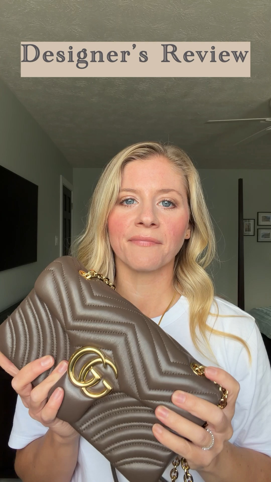 Designer’s Review ✨ The Gucci Marmont

I’ve owned this bag long enough to know whether it was simply a beautiful purchase or a piece that truly earned its place in my wardrobe.

What I love most is how effortlessly it elevates an outfit. I chose the medium size, and it comfortably fits all of my everyday essentials without feeling oversized. The dark taupe color has also been incredibly versatile—it works with black, brown, denim, ivory, and softer neutrals, making it one of the easiest luxury bags to style year-round.

The leather has held up beautifully, the chain strap is comfortable, and it transitions seamlessly from daytime errands to dinner.

My verdict: I would absolutely buy it again. It’s timeless, practical enough for everyday use, and still gives every outfit that polished finishing touch years later.

Rating: ★★★★★ (5/5)

Would I buy it again? Without hesitation. It has been one of the best luxury purchases in my wardrobe.

#LTKootd #LTKOver40 #LTKPetite