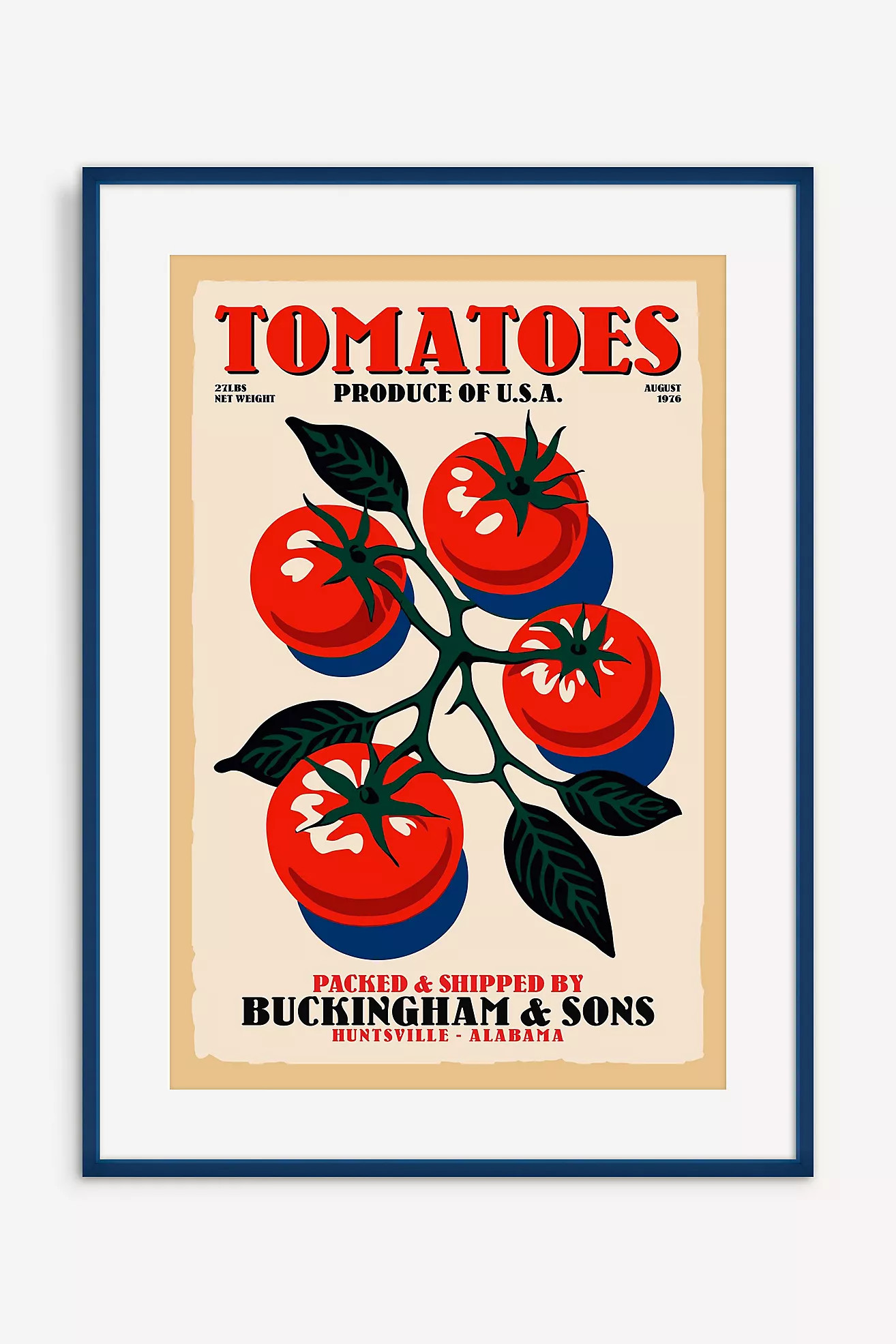 Retro Tomatoes Wall Art | Anthropologie (US)