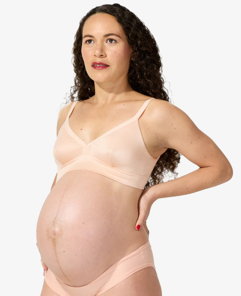 The Effortless Bra: Longline, Pull-Down Maternity to Nursing Bra | Bodily
