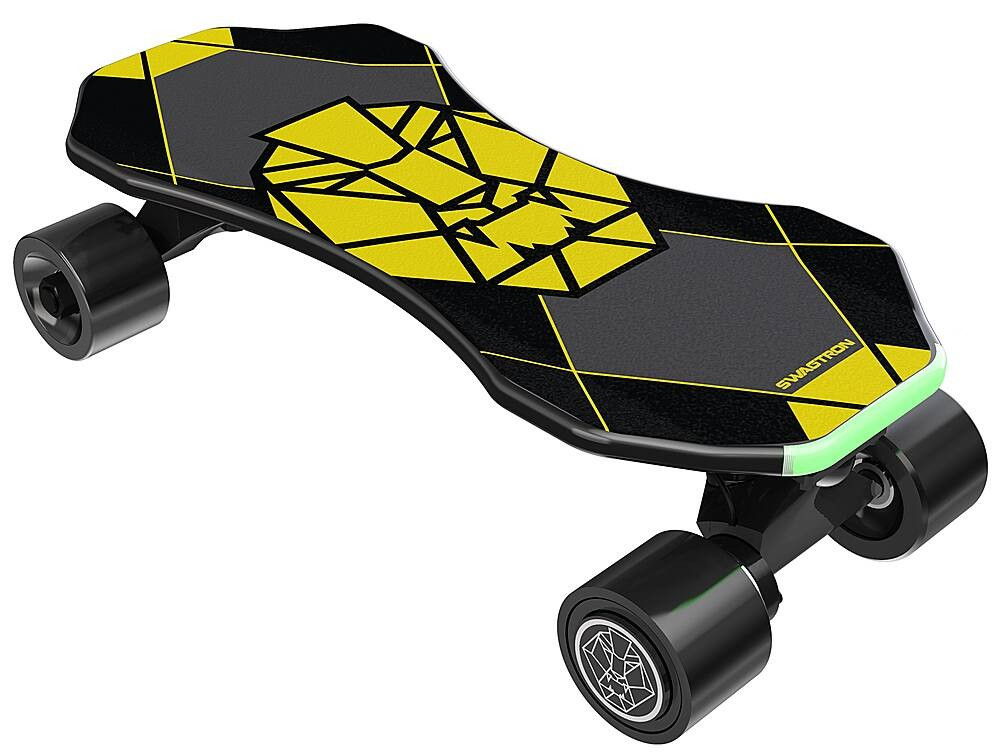 Swagtron Swagskate Electric Skateboard w/ 6 mi Max Operating Range & 9.3 mph Max Speed Black 6386... | Best Buy U.S.
